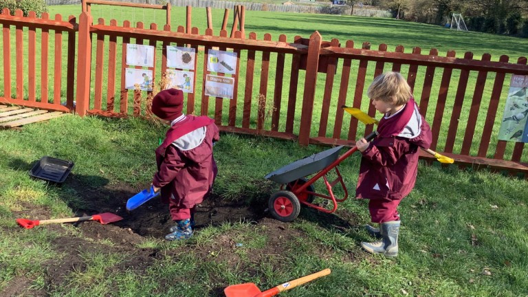 Play video: Gardening in nursery